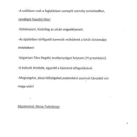 Rozsa Apartmanhaz Szegedin Exterior foto